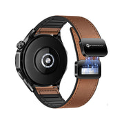 PasekdoSamsungGalaxyWatchForcellF-DesignFS20magnetycznyskraekologiczna20mmbrzowy1