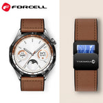 PasekdoSamsungGalaxyWatchForcellF-DesignFS20magnetycznyskraekologiczna22mmbrzowy3
