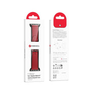 PasekdoAppleWatchForcellF-DesignFA20dziurkiskraekologiczna42-44-45-49mmczerwony10