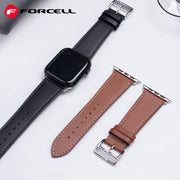 PasekdoAppleWatchForcellF-DesignFA20dziurkiskraekologiczna42-44-45-49mmczarny5