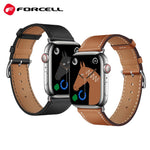 PasekdoAppleWatchForcellF-DesignFA20dziurkiskraekologiczna42-44-45-49mmczarny10