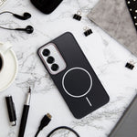 FuteradoSamsungS25ULTRAFrameMagCoverzgodnyzMagSafeczarny3