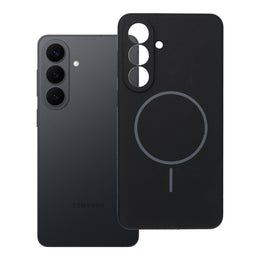 FuteradoSamsungS26PLUSSilicone2mmcameraprotectionzgodnyzMagSafeczarny1