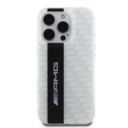 AMG Carbon Pattern Zadní Kryt pro iPhone 16 Pro Max White – obrázek 2