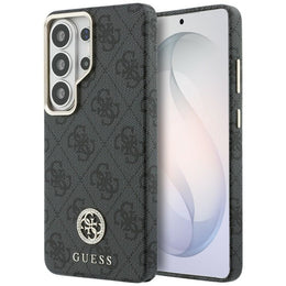 GUESSfuteradoSAMSUNGS26UltraGUHMS26LP4GRMDEK4GRhinestoneRoundLogoMagSafeczarny1