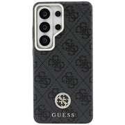 GUESSfuteradoSAMSUNGS26UltraGUHMS26LP4GRMDEK4GRhinestoneRoundLogoMagSafeczarny3