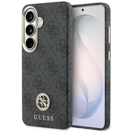 GUESSfuteradoSAMSUNGS26GUHMS26SP4GRMDEK4GRhinestoneRoundLogoMagSafeczarny1