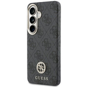 GUESSfuteradoSAMSUNGS26GUHMS26SP4GRMDEK4GRhinestoneRoundLogoMagSafeczarny2