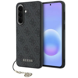 GUESSfuteradoSAMSUNGGalaxyA37GUHCSA37GF4GGRPU4GClassicLogowithCharmczarny1